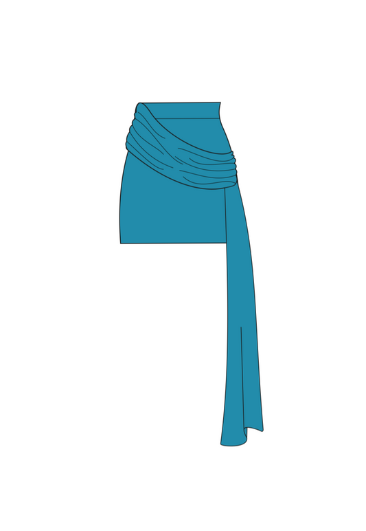 Sali Skirt - Turquoise