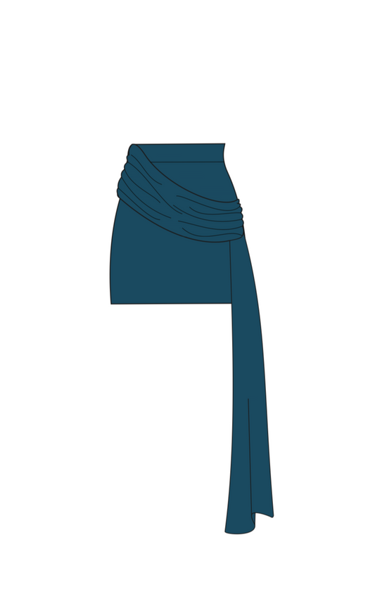 Sali Skirt - Dark Teal