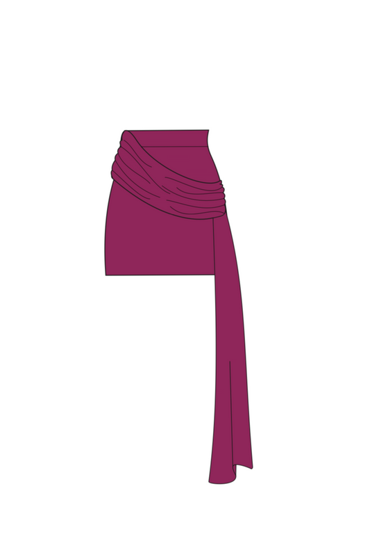 Sali Skirt - Magenta