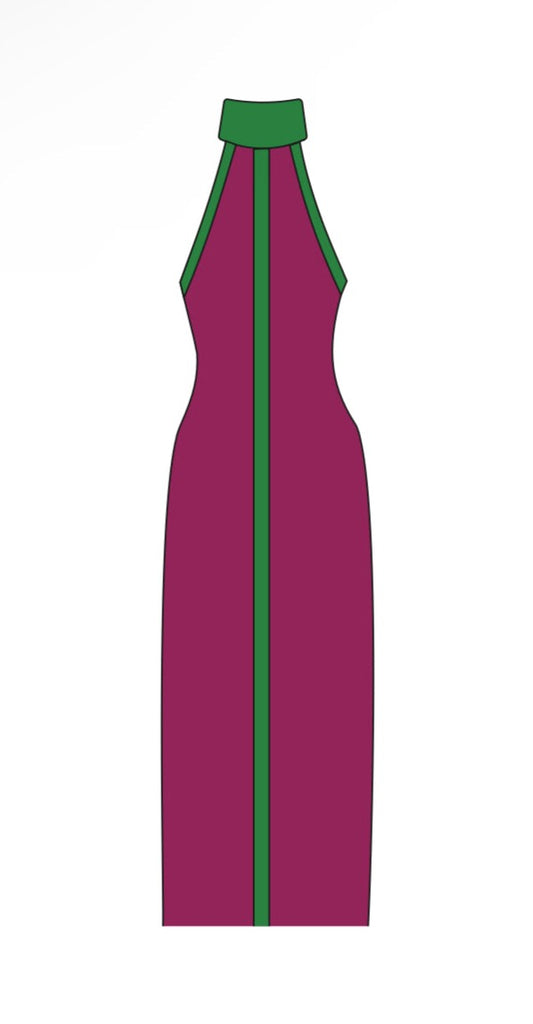 Capri Maxi - Magenta/Green