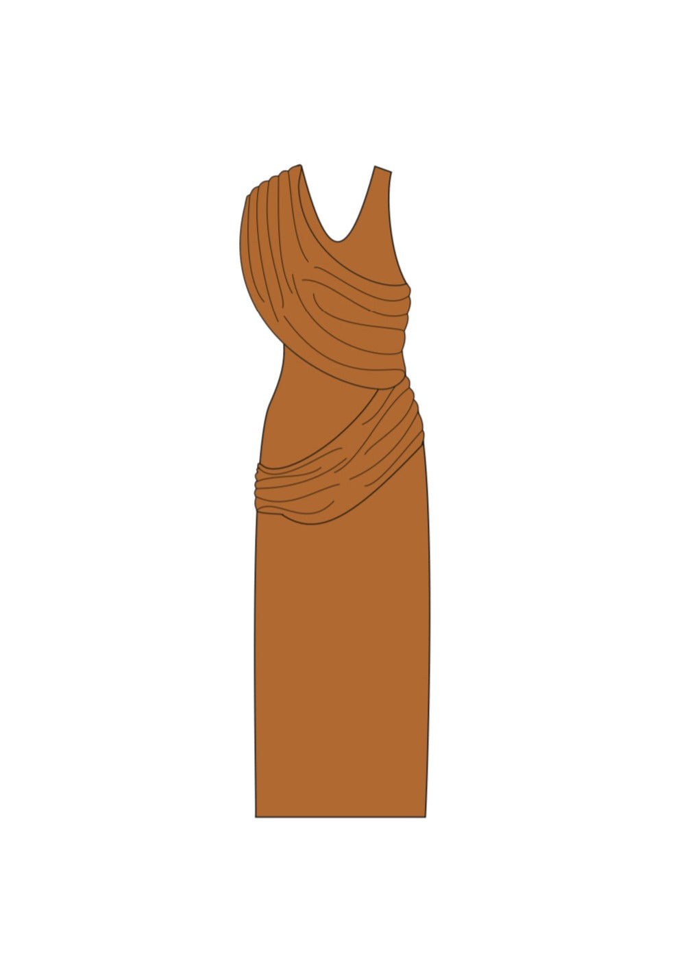 Marbella Maxi - Bronze (Tall)