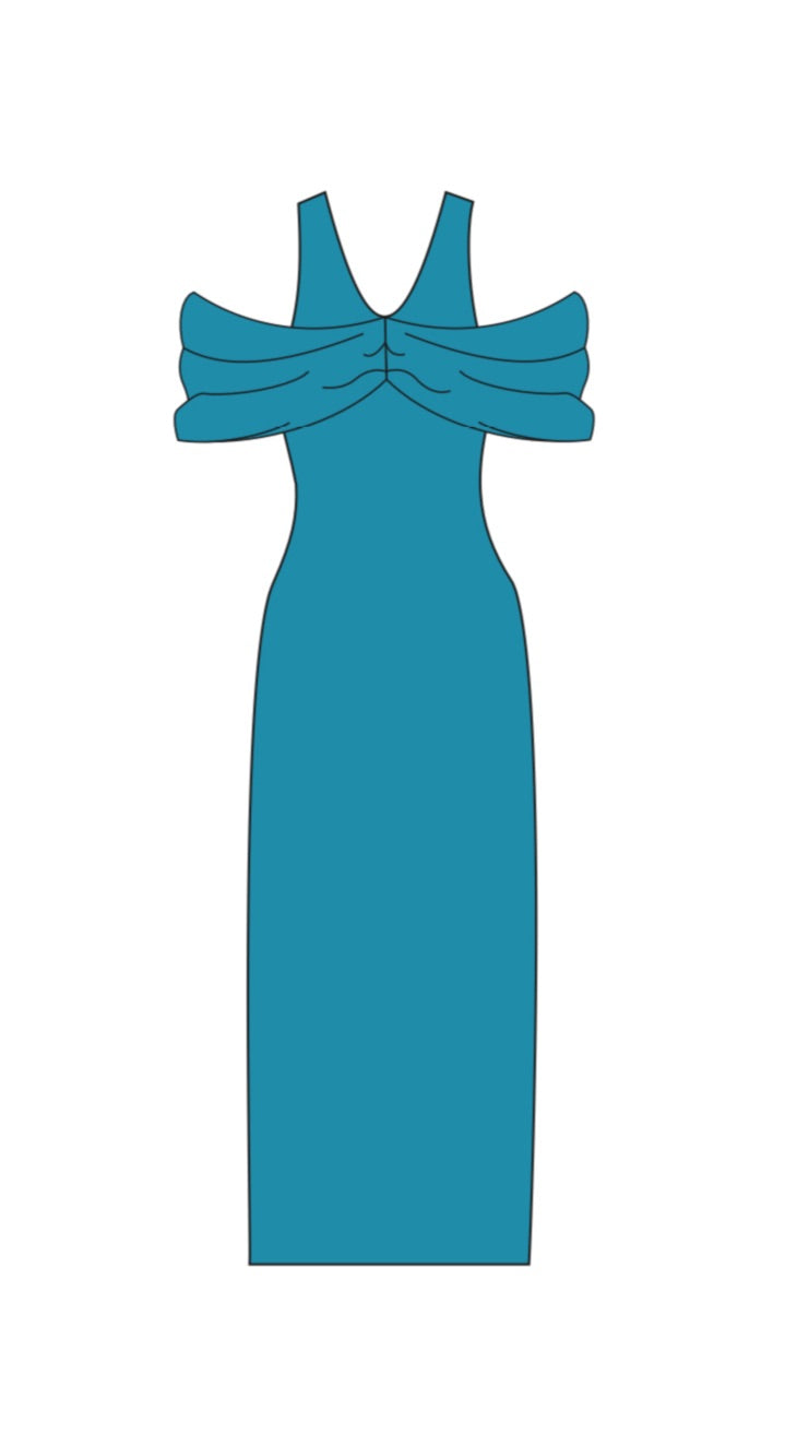 Elba Maxi (Tall) - Turquoise