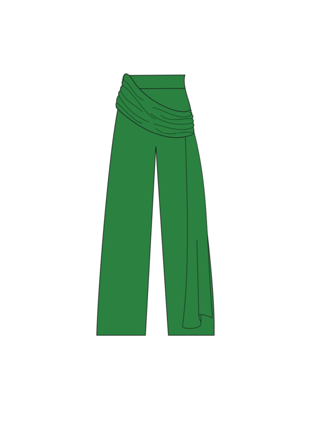 Salina Pant - Green