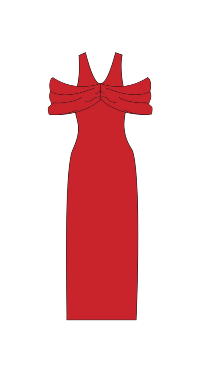 Elba Maxi (Tall) - Red